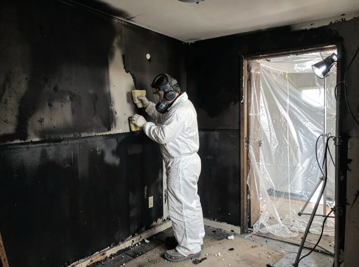 Fire Damage Restoration company in La Harpe, KS